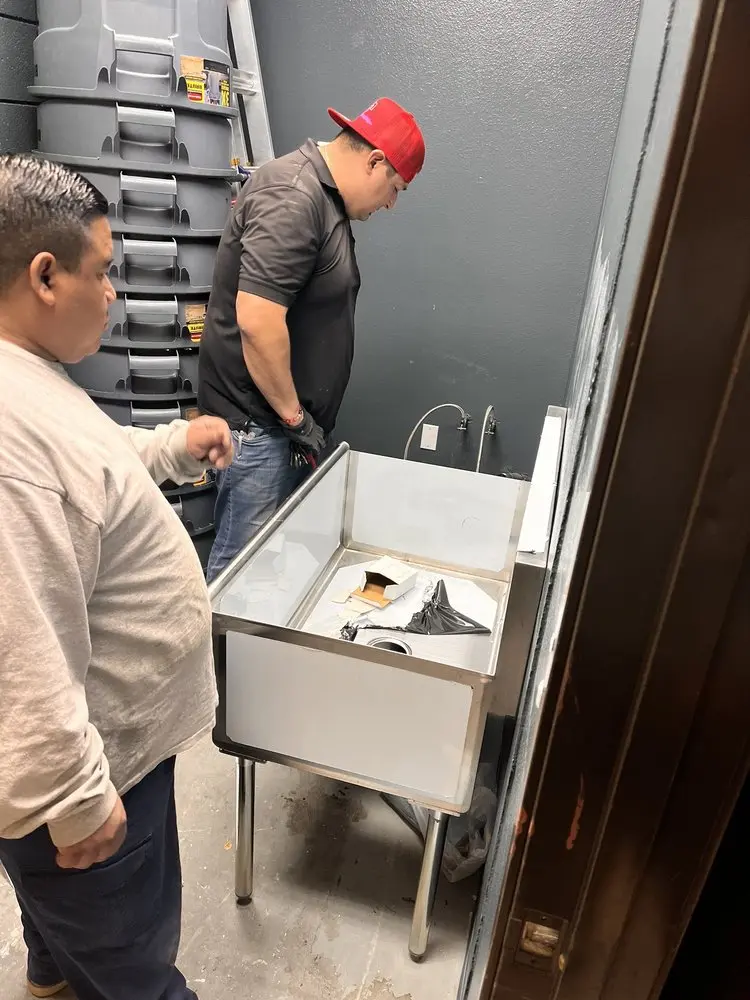 Commercial plumbing and sink installation in Yreka