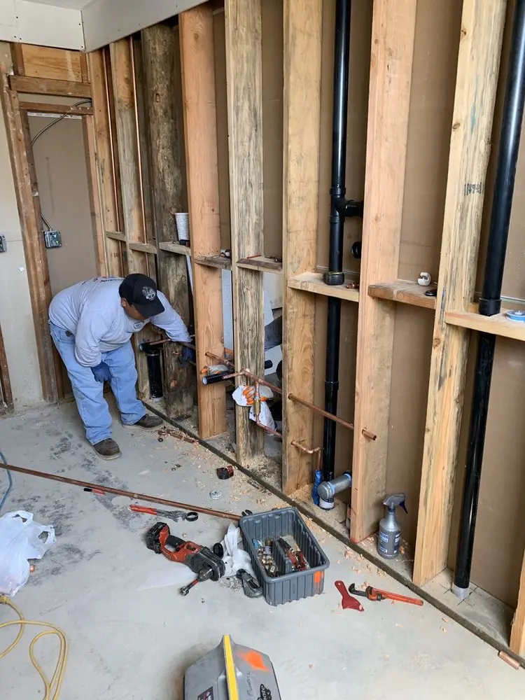 Commercial rough-in plumbing for Water Heater Replacement in Yreka
